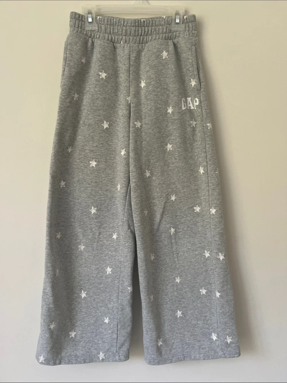 GAP Gray Star Print Kids Pajama Pants